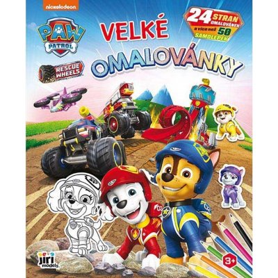 Velké omalovánky Tlapková patrola – Zboží Mobilmania
