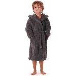 Athena dětský župan s kapucí Antracit – Zboží Dáma