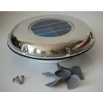 ALLROUNDMARIN Solární ventilátor nerezový – Hledejceny.cz