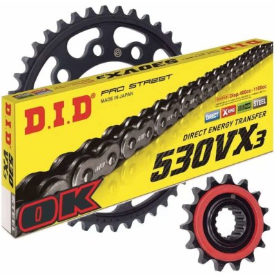 D.I.D Řetězová sada Honda CB 1000 R 08-16 – Hledejceny.cz