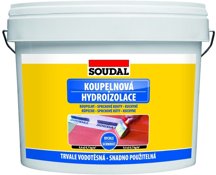 Soudal Koupelnová hydroizolace - 10kg od 914 Kč - Heureka.cz