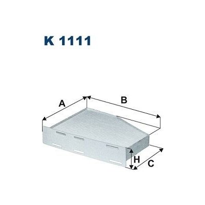 Filtr, vzduch v interiéru FILTRON K 1111 (K1111) – Zboží Mobilmania