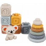 Kruzzel 24812 Senzorické měkké kostky, 13 ks – Zboží Dáma