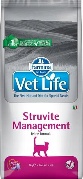 Farmina Vet Life Cat Struvite Management krmivo suché 2 kg