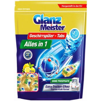 Glanz Meister tablety do myčky Alles in 1 90 ks