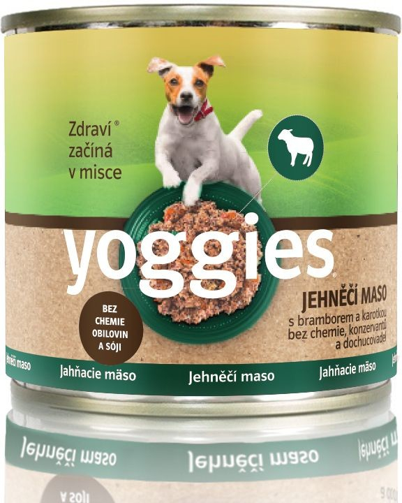 Yoggies jehněčí s bramborem a karotkou 200 g