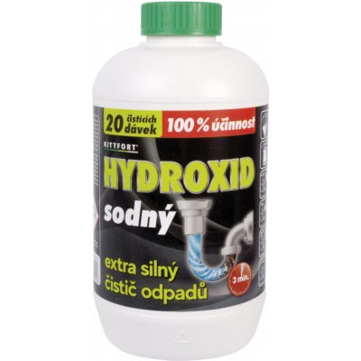 Hydroxid sodný čistič odpadů 1 kg – HobbyKompas.cz