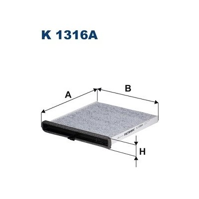 FILTRON Filtr, vzduch v interiéru K1316A – Hledejceny.cz
