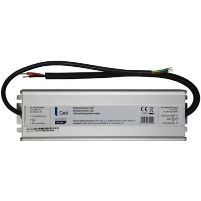 Napájecí zdroj pro LED 12V s vodiči LPV Výkon: 200W – Sleviste.cz
