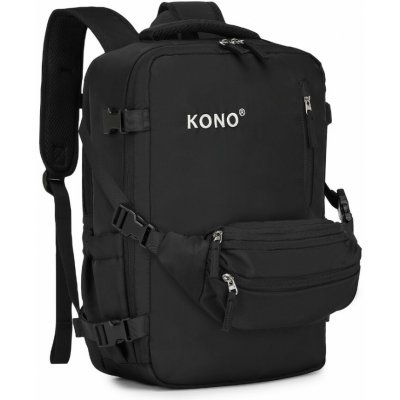 Kono Ultimate batoh s ledvinkou černá 19L – Zboží Mobilmania