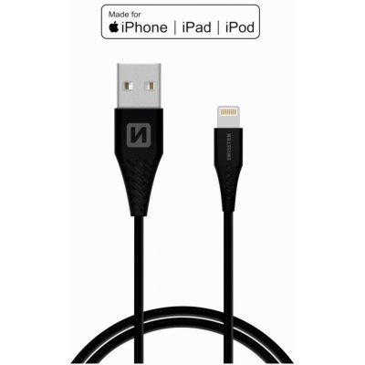 Swissten 71526501 USB-A na Lightning, zástrčka USB-A - zástrčka Lightning, MFi, 1,2m, bílý – Hledejceny.cz
