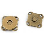 Pro Háčkování Magnetické zapínání 10 mm staromosaz – Sleviste.cz