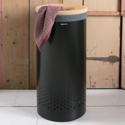 Brabantia 35L, černá/ korkové víko 120008