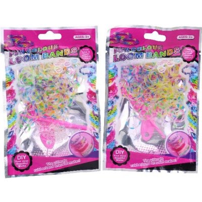 Gumičky s nástrojem k pletení 150 ks – Zboží Dáma