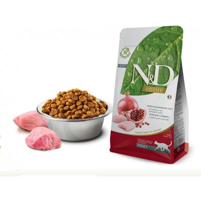 N&D Prime GF CAT Adult Chicken & Pomegranate 3 kg – Zboží Mobilmania