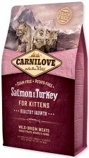 CARNILOVE Cat Active Salmon and Turkey kittens 2 kg