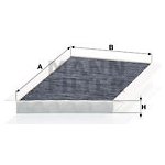 Filtr, vzduch v interiéru MANN-FILTER CUK 3461 – Hledejceny.cz