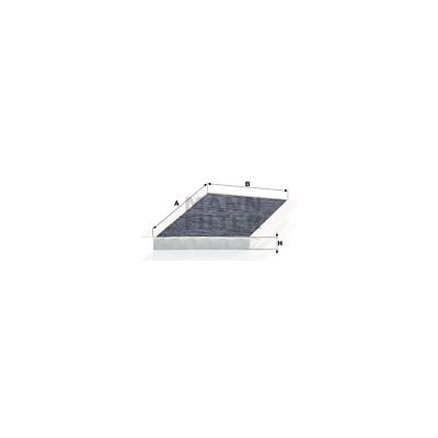 Filtr, vzduch v interiéru MANN-FILTER CUK 3461 – Hledejceny.cz