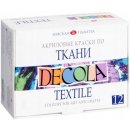 Barvy na textil Decola Nevskaya Palitra 12 x 20 ml