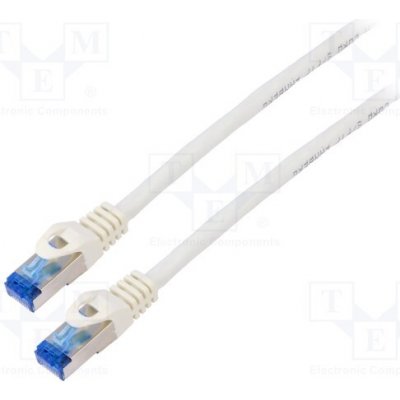Lanberg PCF6A-10CC-1500-W Patch S/FTP Kat. 6a RJ45 vidlice z obou stran lanko CCA – Zboží Živě