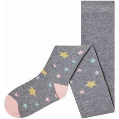 lupilu dětské punčochové kalhoty s bio bavlnou hvězdy/šedá – Hledejceny.cz