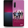 Pouzdro a kryt na mobilní telefon Sony Pouzdro Picasee silikonové Sony Xperia 10 IV 5G - Mirai - Pink černé