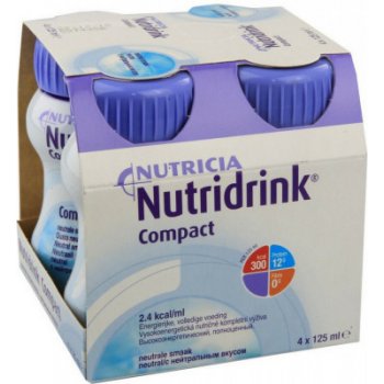 NUTRIDRINK COMPACT PROTEIN S PŘÍCHUTÍ NEUTRÁLNÍ POR SOL 4X125ML