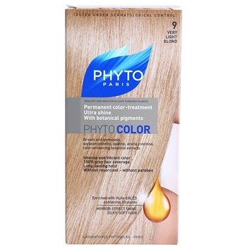 Phyto Color barva na vlasy 9 Very Light Blond 4 ks