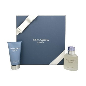 Dolce & Gabbana Light Blue pour Homme EDT 75 ml + balzám po holení 75 ml dárková sada