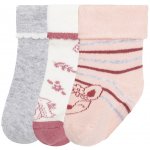 lupilu Dívčí ponožky s BIO bavlnou, 3 páry (15/18, růžová/bílá/šedá) – Zboží Mobilmania