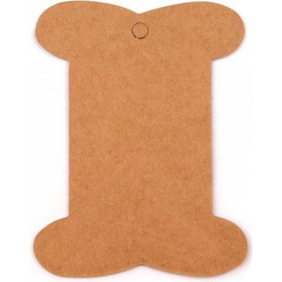 Prima-obchod Papírová karta 8x10,5 cm, barva hnědobéžová – Hledejceny.cz