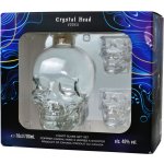 Crystal Head Vodka 40% 0,7 l (dárkové balení 4 sklenice) – Zboží Dáma