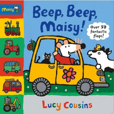 Beep, Beep, Maisy! interaktivní kniha pro děti v angličtině