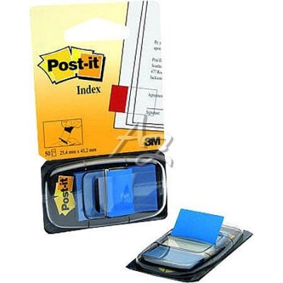 záložky samolepicí 25x43mm/50ks Post-it® Modré 680-2 – Hledejceny.cz