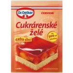 Dr. Oetker Cukrárenské želé červené 10 g – Zbozi.Blesk.cz