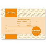 Optys 1093 Pokladní doklad A6 samopropisovací 100 listů – Zboží Živě