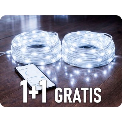 Eco Light Smart LED dekorační řetěz 20m, 2.7W, 6500K, IP65 [ML61610] – Hledejceny.cz