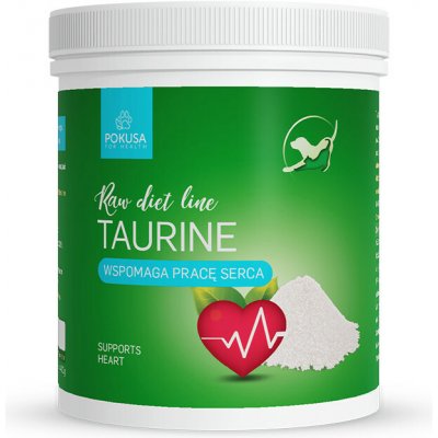 Pokusa RawDietLine Taurine doplňky stravy pro psy a kočky 400 g – Sleviste.cz
