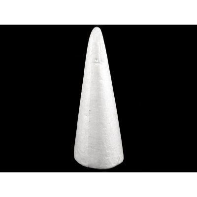 Pro Háčkování Polystyrenový kužel 17 x 54 cm – Zboží Dáma