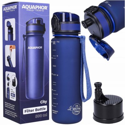 Aquaphor City 0,5 l tmavě modrá