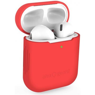 AlzaGuard Skinny Silicone Case pro AirPods 1. a 2. generace AGD-ACSS1R – Zboží Živě