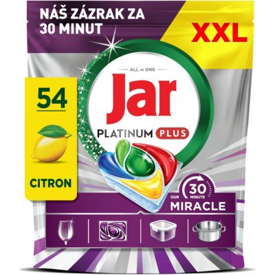 Jar Platinum Plus 30 Minute Miracle kapsle do myčky 54 ks – Zboží Mobilmania