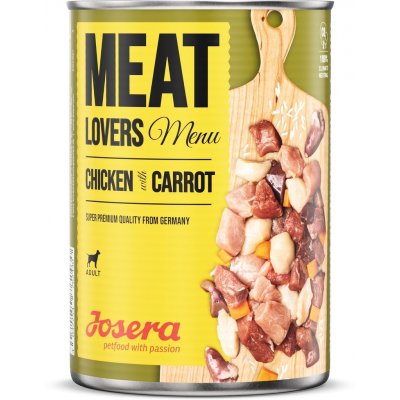 Josera Meat Lovers Menu Chicken with Carrot 400 g – Zboží Mobilmania
