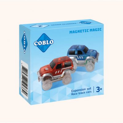 COBLO - Závodní auta na dráhu 2 ks – Zbozi.Blesk.cz
