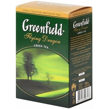 Greenfield Flying Dragon zelený čaj papír 100 g