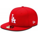 New Era Leag Basic Mlb F12 Losdod Fitted cap Red White – Zboží Mobilmania