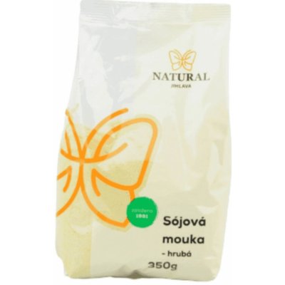 Natural Jihlava Sojová mouka hrubá 350 g – Zbozi.Blesk.cz