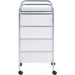 WENKO Koupelnový vozík se 4 úložnými boxy Messina – Zboží Mobilmania