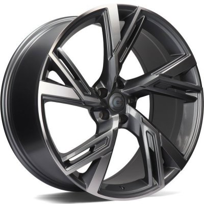 Carbonado Rich 9,5x21 5x112 ET25 anthracite polished | Zboží Auto