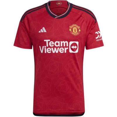 Adidas Manchester United 23/24 pánský domácí fotbalový dres červený – Hledejceny.cz